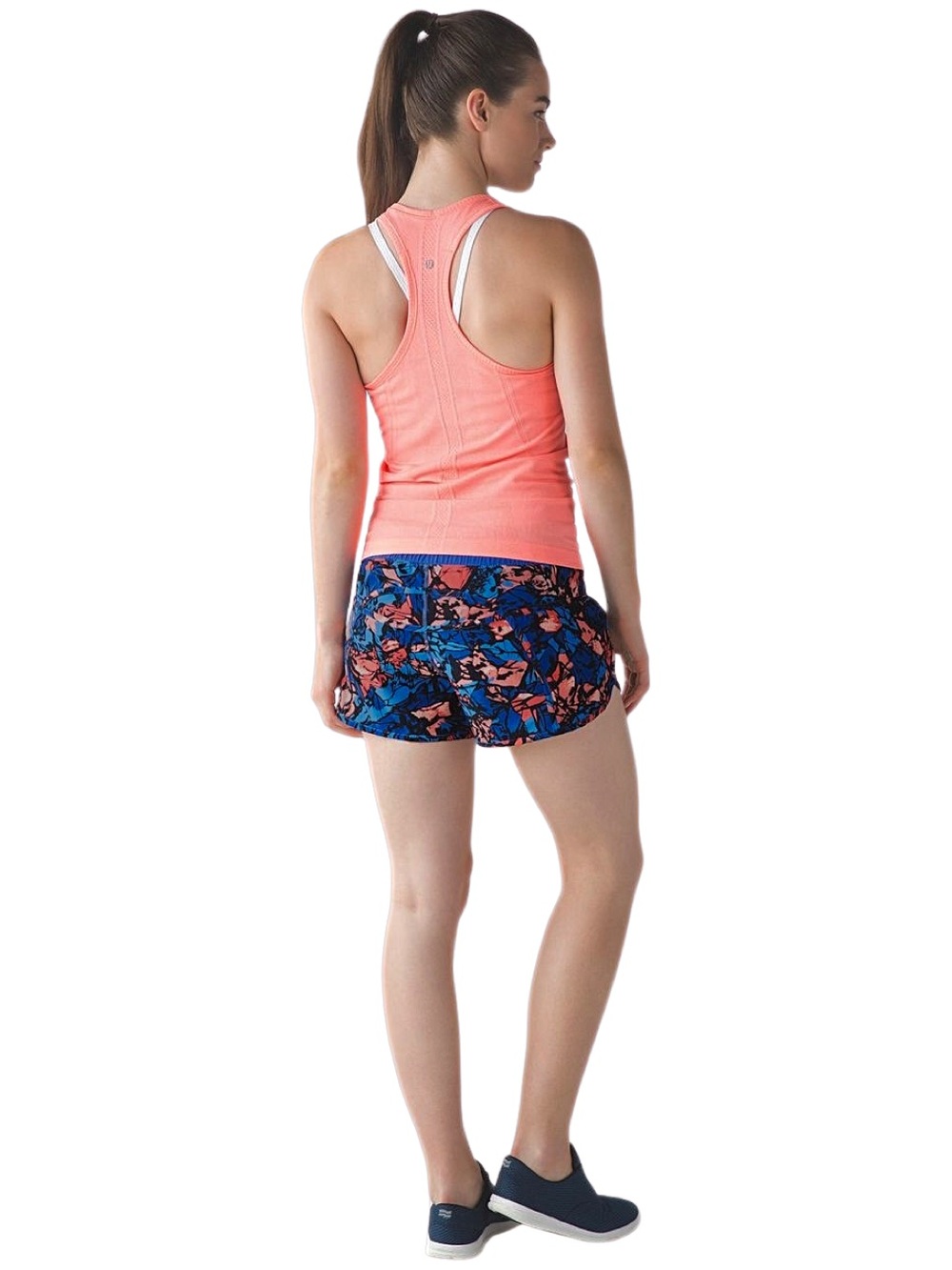 LULULEMON Tracker Short IV 4-Way Stretch in
Paint Storm Harbor Blue Mult… - Picture 3 of 6